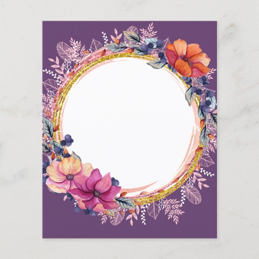 Design-OWN Girly Party-Veranstaltung zum Geburtsta Flyer (Vorne)