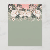 Design-OWN Girly Party-Veranstaltung zum Geburtsta Flyer (Hinten)