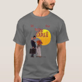 Design Paar Two Man Talk Poster Odds Comedy T-Shirt (Vorderseite)