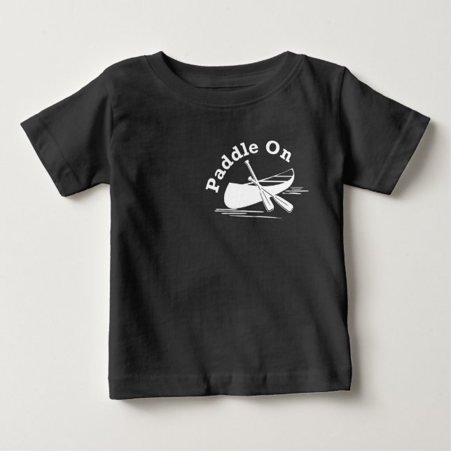 Design-Paddel - Baby Fine Jersey T - Shirt (Vorderseite)