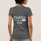 Design-Paddel - Frauen-Bella+Leinwand-Slim-Fit T T-Shirt (Rückseite)