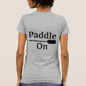 Design-Paddel - Frauen-Bella+Leinwand-Slim-Fit T T-Shirt (Rückseite)