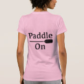 Design-Paddel - Frauen-Bella+Leinwand-Slim-Fit T T-Shirt (Rückseite)