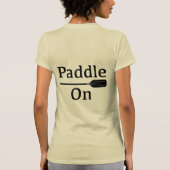 Design-Paddel - Frauen-Bella+Leinwand-Slim-Fit T T-Shirt (Rückseite)