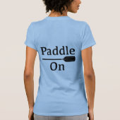 Design-Paddel - Frauen-Bella+Leinwand-Slim-Funktio T-Shirt (Rückseite)