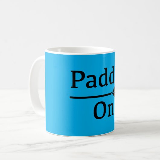 Design-Paddel - Klassische Tasse (Vorderseite Links)