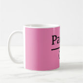 Design-Paddel - Klassische Tasse (Links)
