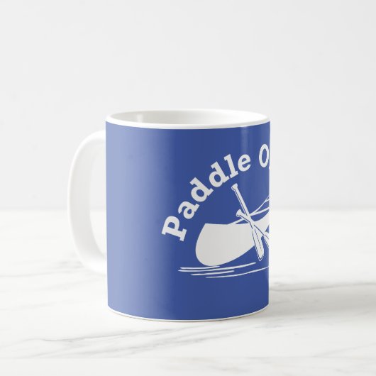 Design-Paddel - Klassische Tasse (Vorderseite Links)