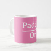 Design-Paddel - Klassische Tasse (Vorderseite Links)