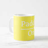 Design-Paddel - Klassische Tasse (Vorderseite Links)