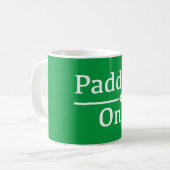 Design-Paddel - Klassische Tasse (Vorderseite Links)