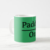 Design-Paddel - Klassische Tasse (Vorderseite Links)