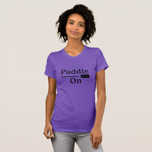 Design-Paddel-Leinwand für Frauen T-Shirt