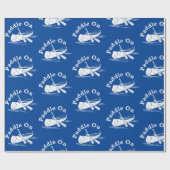 Design-Paddel - Matte Wrapping Paper Geschenkpapier (Flach)