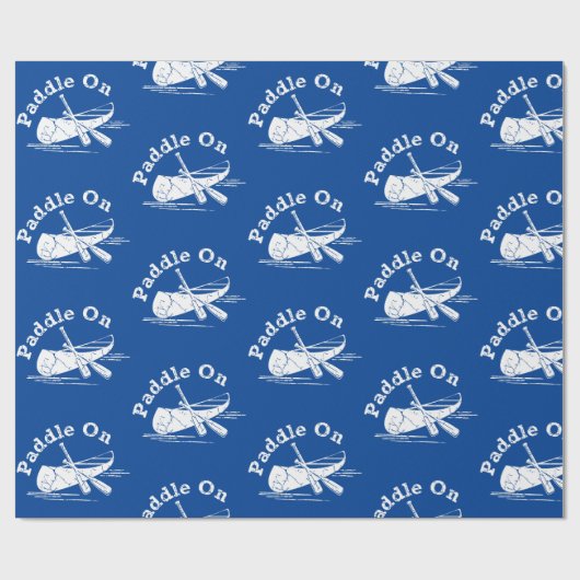 Design-Paddel - Matte Wrapping Paper Geschenkpapier (Flach)