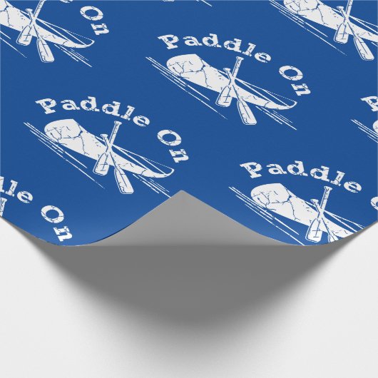 Design-Paddel - Matte Wrapping Paper Geschenkpapier (Ecke)
