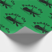 Design-Paddel - Matte Wrapping Paper Geschenkpapier (Ecke)