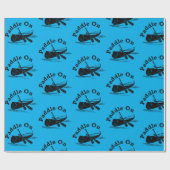 Design-Paddel - Matte Wrapping Paper Geschenkpapier (Flach)