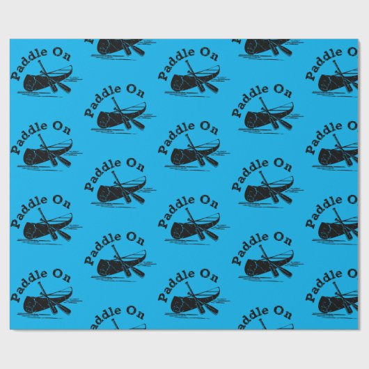 Design-Paddel - Matte Wrapping Paper Geschenkpapier (Flach)