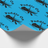 Design-Paddel - Matte Wrapping Paper Geschenkpapier (Ecke)