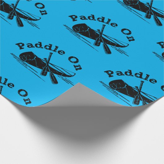 Design-Paddel - Matte Wrapping Paper Geschenkpapier (Ecke)