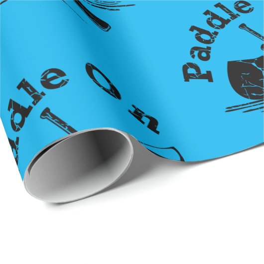 Design-Paddel - Matte Wrapping Paper Geschenkpapier (Rolleneckpunkt)