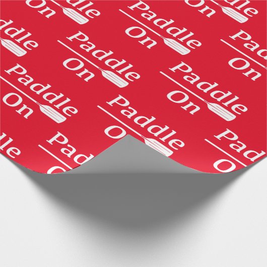 Design-Paddel - Matte Wrapping Paper Geschenkpapier (Ecke)