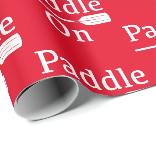 Design-Paddel - Matte Wrapping Paper Geschenkpapier (Rolleneckpunkt)