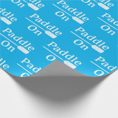 Design-Paddel - Matte Wrapping Paper Geschenkpapier (Ecke)