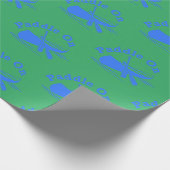 Design-Paddel - Schleifpapier Geschenkpapier (Ecke)