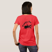 Design-Paddel - T - Shirt für Frauen (Schwarz voll)