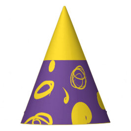 Design-Party-Hut für lineare Muster und Flecken Partyhütchen