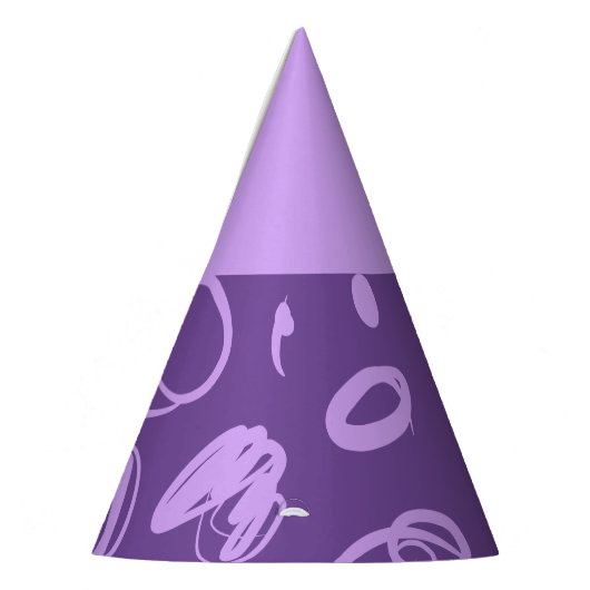 Design-Party-Hut für lineare Muster und Flecken Partyhütchen (Links)