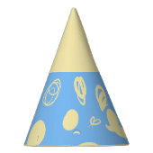 Design-Party-Hut für lineare Muster und Flecken Partyhütchen (Rechts)