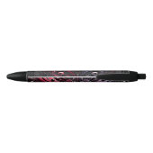 Design-Pen für gotische Rose Kugelschreiber (Rückseite)