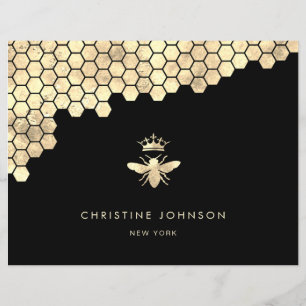 Design-Plakat für Queen Bee