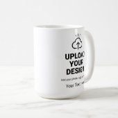Design Plus Benutzerdefinierte Nachricht Kaffeetasse (VorderseiteRechts)