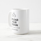 Design Plus Benutzerdefinierte Nachricht Kaffeetasse (Vorderseite Links)