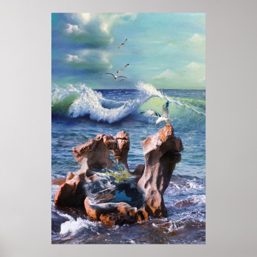 Design-Poster für den Power von Wasser Poster (Vorne)