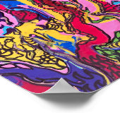 Design-Poster "Jungle Fever" Poster (Ecke)