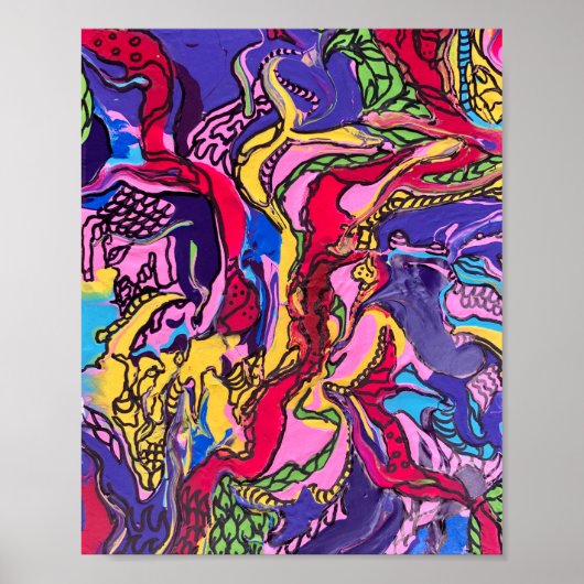 Design-Poster "Jungle Fever" Poster (Vorne)