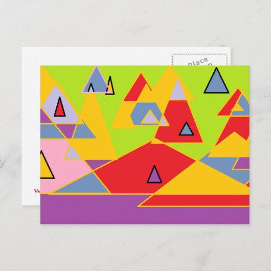 Design Postkarte (Vorne/Hinten)