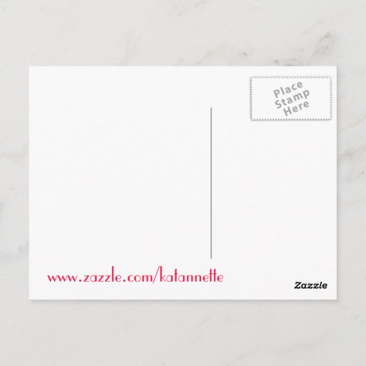 Design Postkarte (Rückseite)