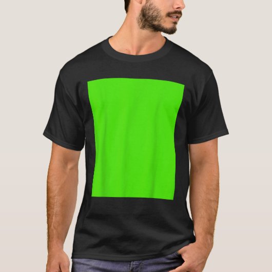 Design-Projektionskodierung für grüne Bildschirme T-Shirt (Vorderseite)