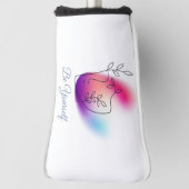 Design Putter Cover "Be Yourself" Golf Headcover (Rotieren 90)