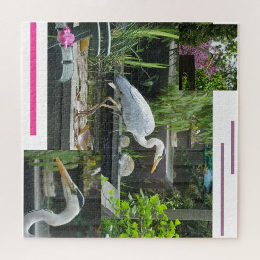 Design-Puzzle: Blue Heron Puzzle (Horizontal)