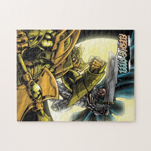 Design-Puzzle für Fleisch und Stahl V2 Puzzle (Horizontal)