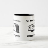 Design-Reflektion 297RSTS Design-Tasse Zweifarbige Tasse (Mittel)