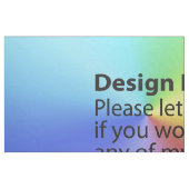 Design Request Custom Fabric Stoff (Fat Quarter (45,7 x 55,9 cm))