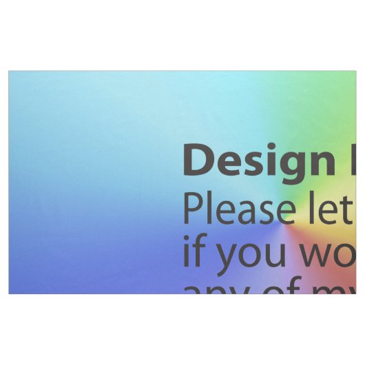 Design Request Custom Fabric Stoff (Fat Quarter (45,7 x 55,9 cm))